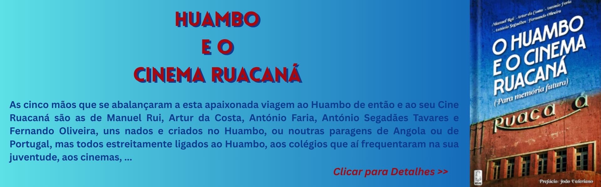 Huambo e o Cinema Ruacaná